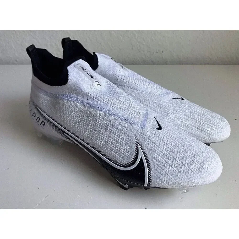 Nike Vapor Edge Elite 360 Flyknit Football‎ Cleats White CV6282-108 Men’s Sz 14